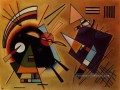 Noir et Violet Wassily Kandinsky Abstraite